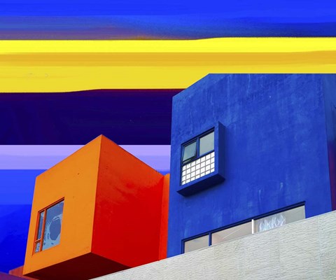 Framed Abstract 1E Print