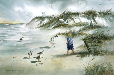 Framed If I Could Fly Print