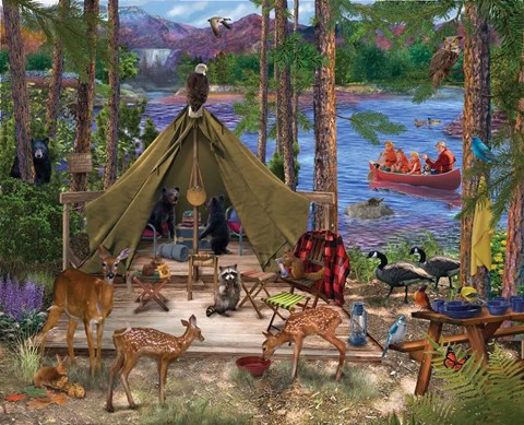 Framed Friends and Family Print