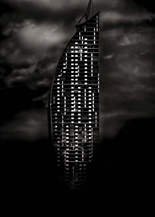 Framed L Tower No 3 Print