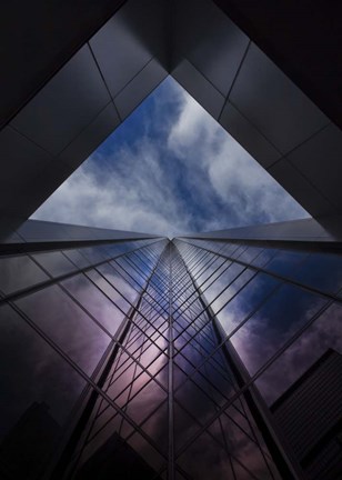 Framed No 100 King St W 2 Print