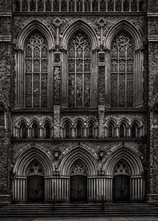 Framed St Pauls Bloor Street No 2 Print