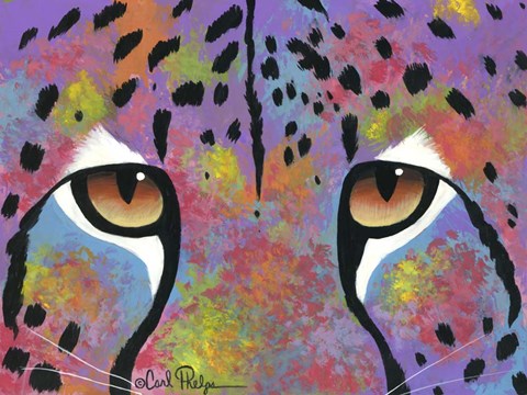 Framed Cheetah Eyes Print
