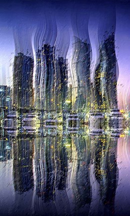 Framed Party at the Marina Print