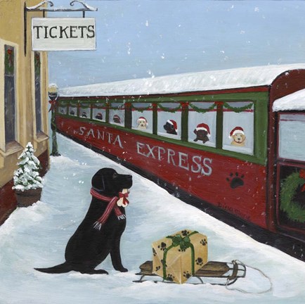 Framed Anticipate Print