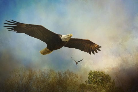 Framed Twice The Power Print