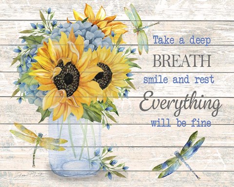 Framed Bouquets of Inspiration F Print