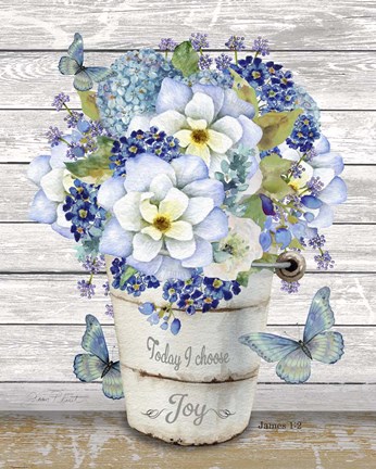 Framed Bouquets of Inspiration I Print