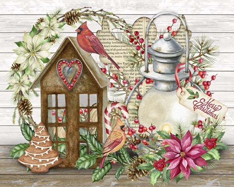 Framed Christmas Love B Print