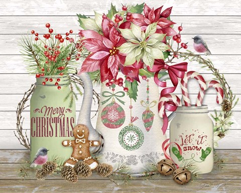 Framed Christmas Love C Print