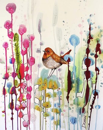 Framed Demander Son Chemin Print