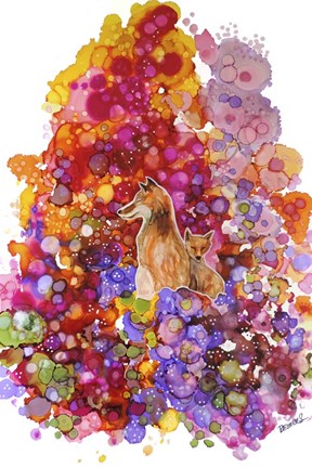 Framed Tu Es Precieux Print