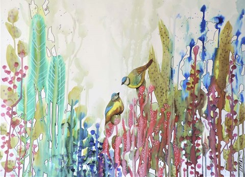 Framed Ce Que J&#39;attendais Print