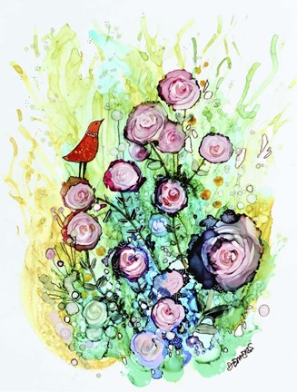 Framed Profiter De La Brise Print