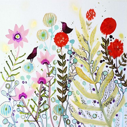 Framed Se Faire La Cour Print