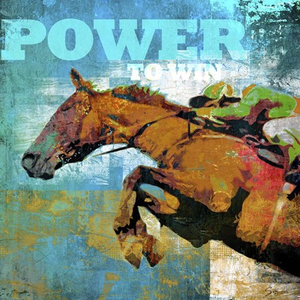 Framed Horse Power Print