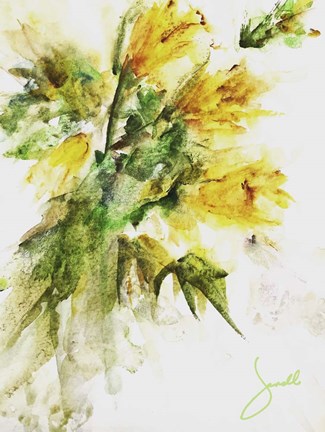 Framed Daffodils Print