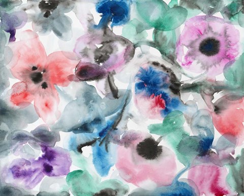 Framed Floral 12 Print