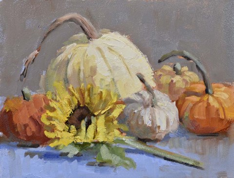 Framed Pumpkin demo Print