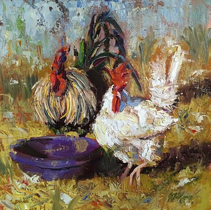 Framed Roberto and Flow Print