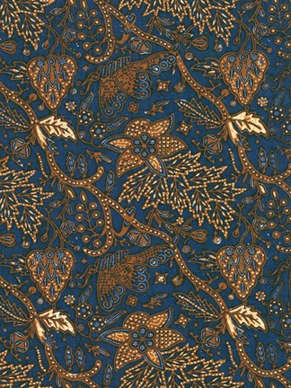 Framed Indonesian Batik II Print