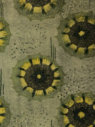 Framed Delicate Deco Pattern VI Print