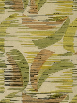 Framed Delicate Deco Pattern VII Print