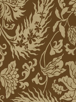 Framed Japanese Patterns III Print