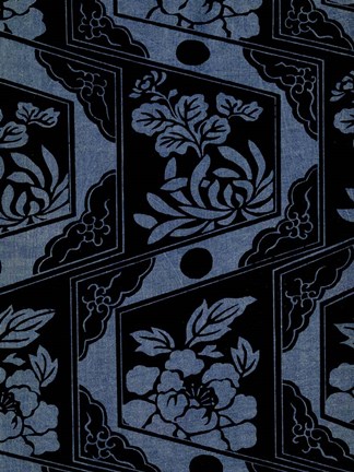 Framed Japanese Patterns IV Print