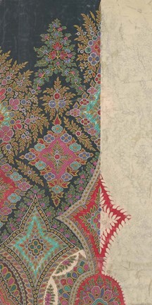 Framed Vintage Design Sketch VI Print