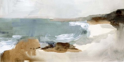 Framed Ocean Sigh IV Print