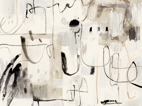 Framed Net Neutral I Print