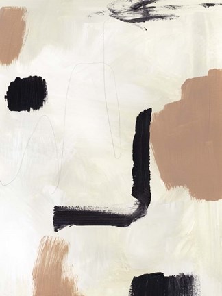 Framed Dialogue I Print