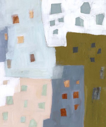 Framed Window Weave I Print