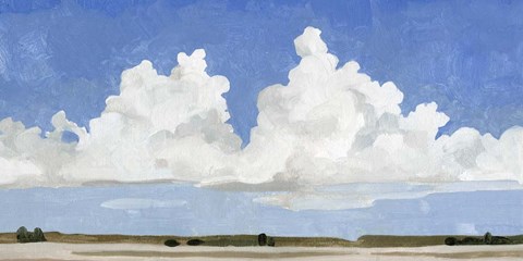 Framed Picnic Landscape II Print