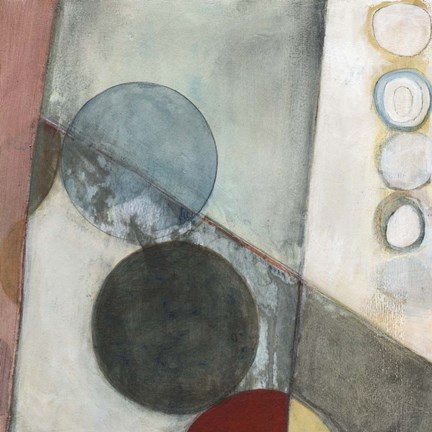 Framed Seven Circles II Print