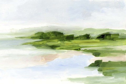 Framed Blush Sands II Print