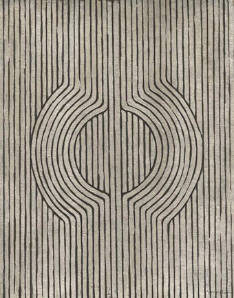 Framed Cedar Grooves IV Print