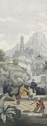 Framed Ancient China II Print