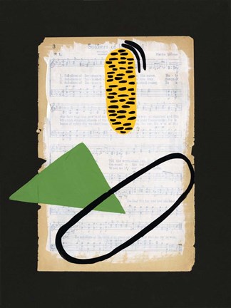 Framed Vivid Order I Print