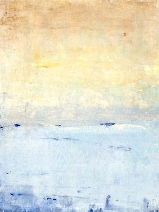 Framed Inlet at Sunrise II Print