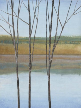 Framed Between Water II Print