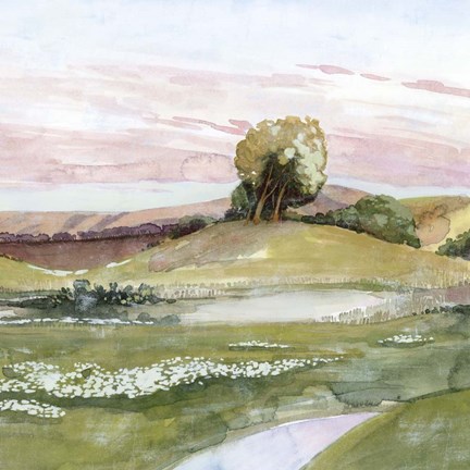 Framed Eastern Light II Print