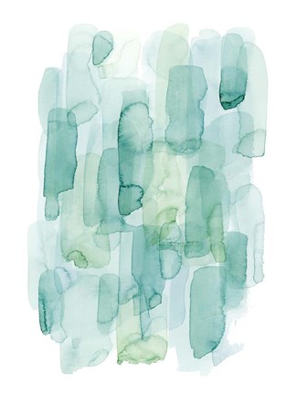 Framed Water Whispers II Print