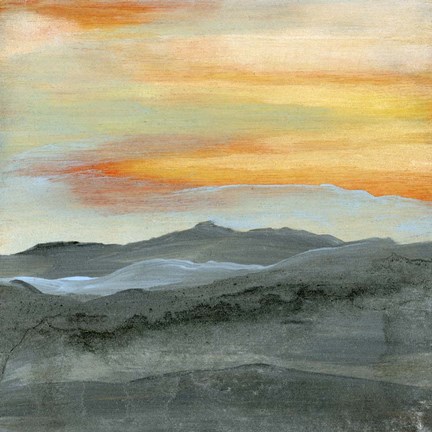 Framed Over Blue Print