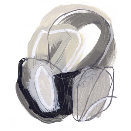 Framed Circular Balance IV Print