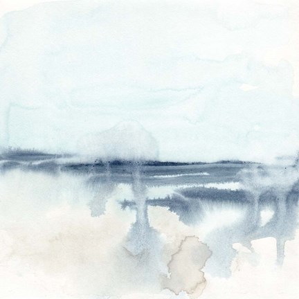 Framed Marshline Impression I Print