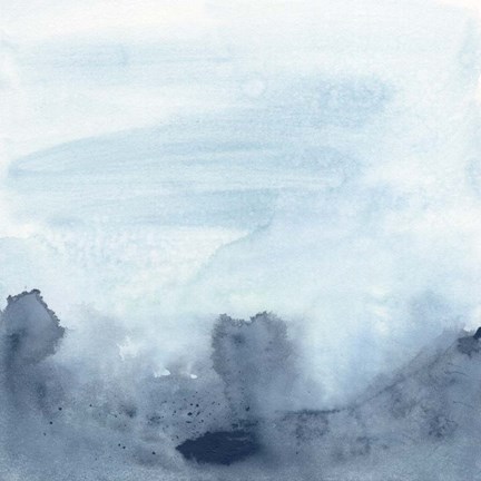 Framed Cresting Waves II Print