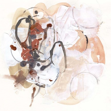 Framed Rosewood II Print