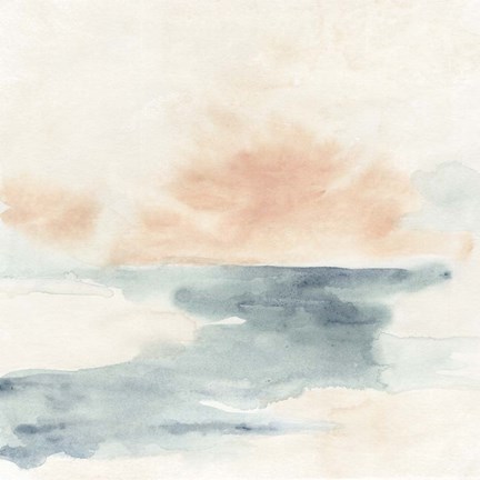 Framed Sea Hint II Print